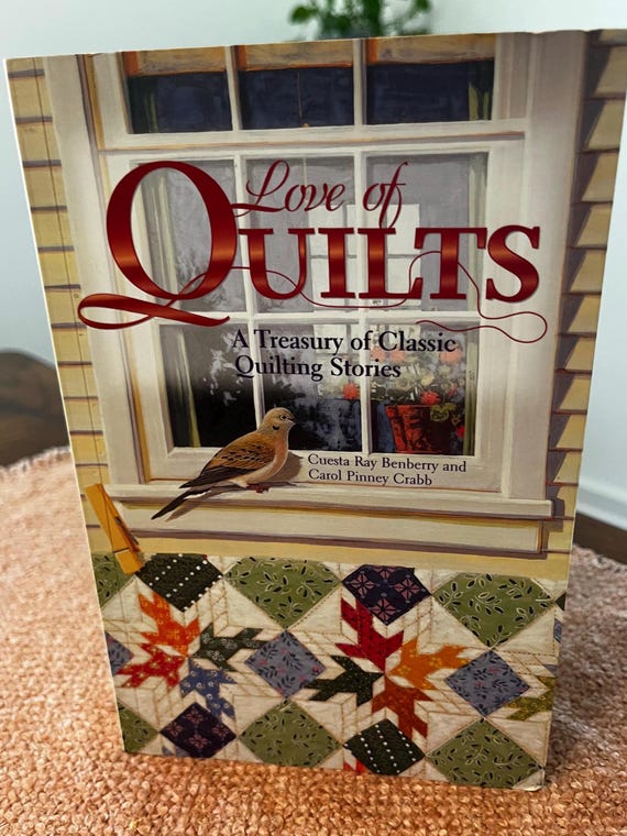 Vintage Love Of Quilts Book, Qulit Books, Quilting, Quilting Stories, Vintage Quilting Books, Vintage Quilts, Quilts, Love Of Quilts.
