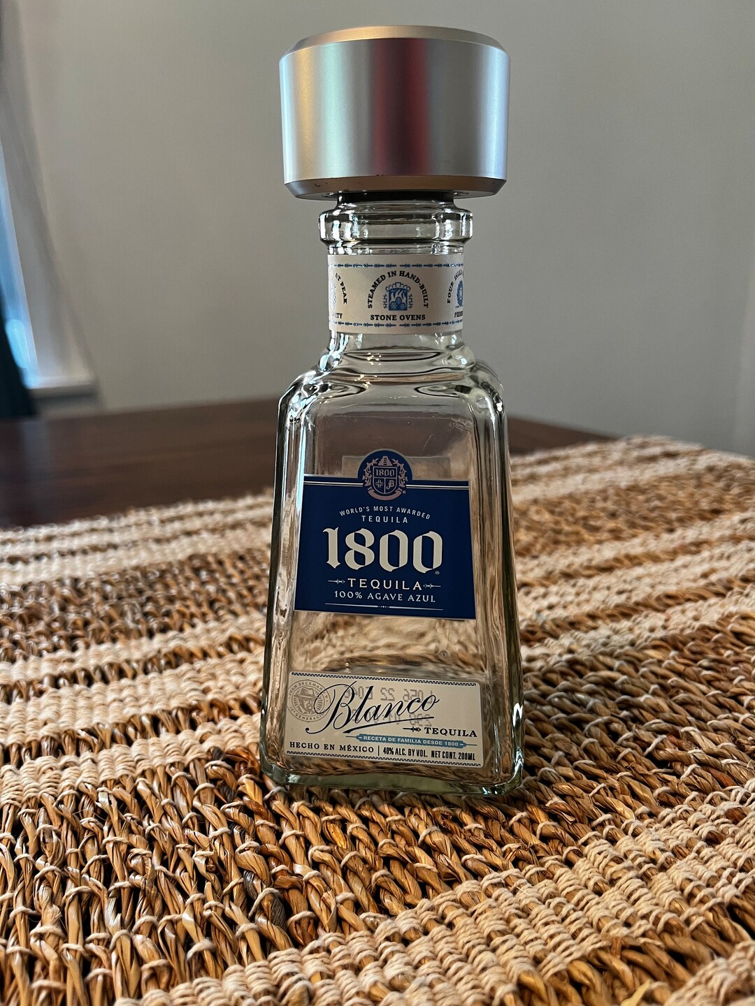 Half Pint 1800 Empty Liquor Bottle 1800 Bottles Glass Bottles Liquor half-pint-1800-empty-liquor-bottle-1800-bottles-glass-bottles-liquor