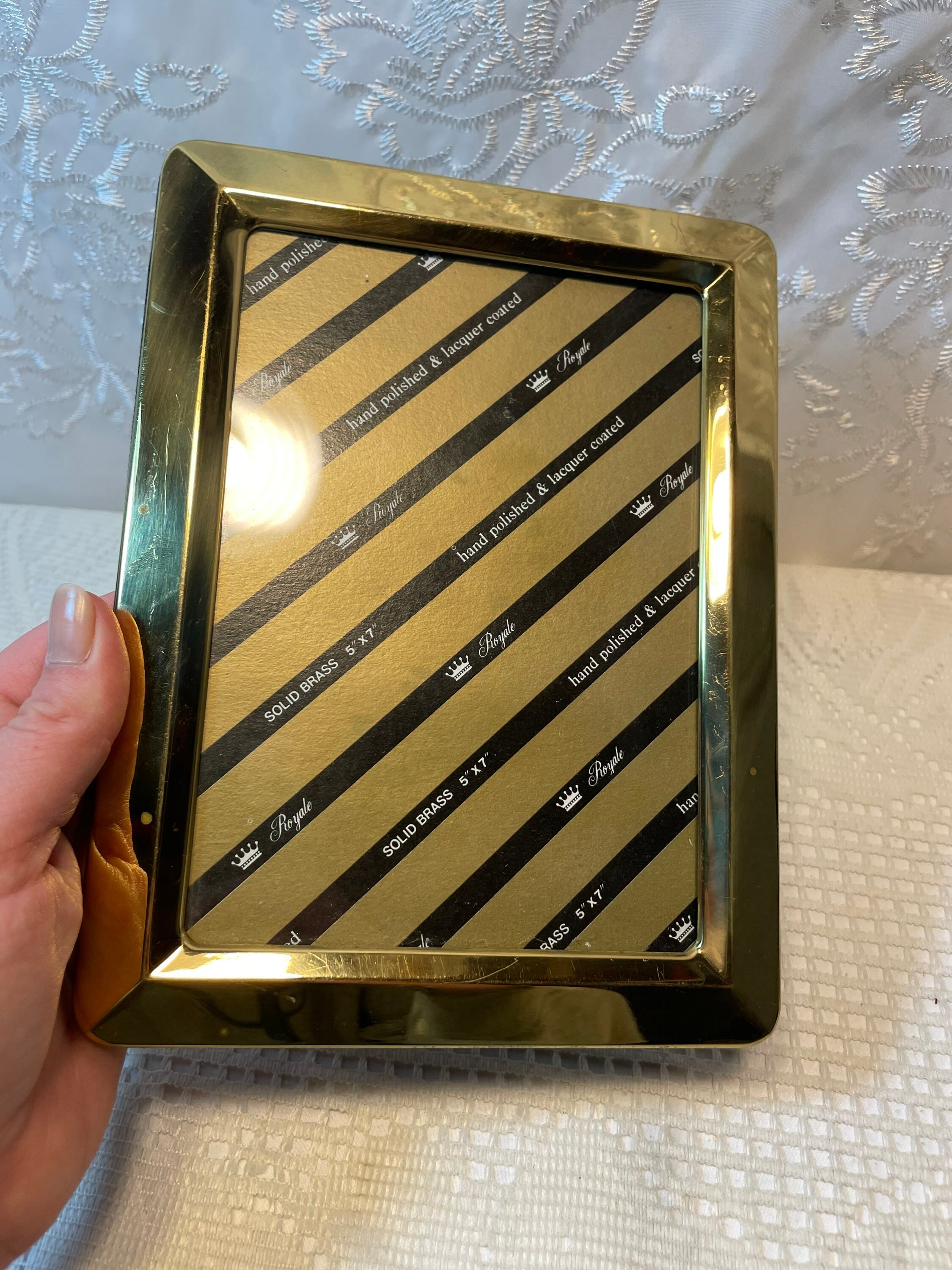 Vintage 5x7 Gold Metal Picture Frame ,vintage 5x7 Picture Frames ...