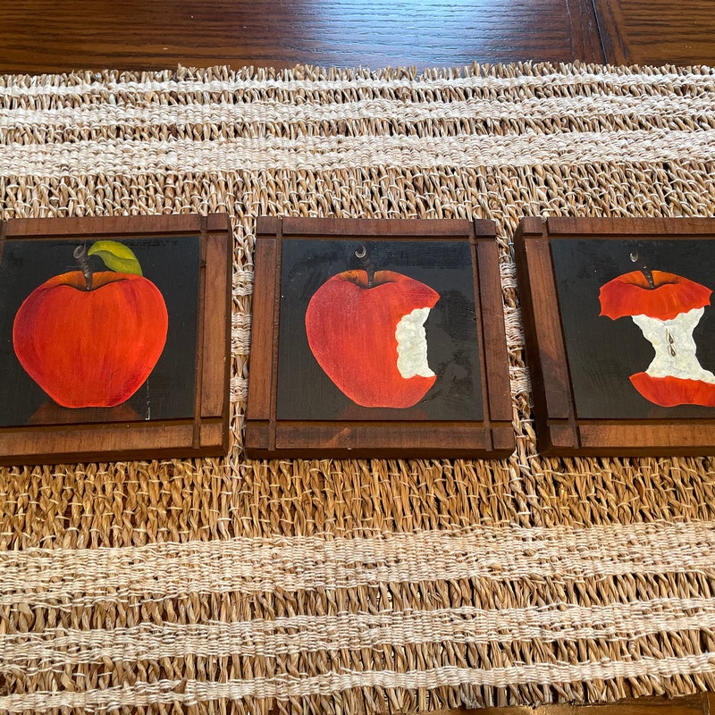 Apple Kitchen Decor - Etsy