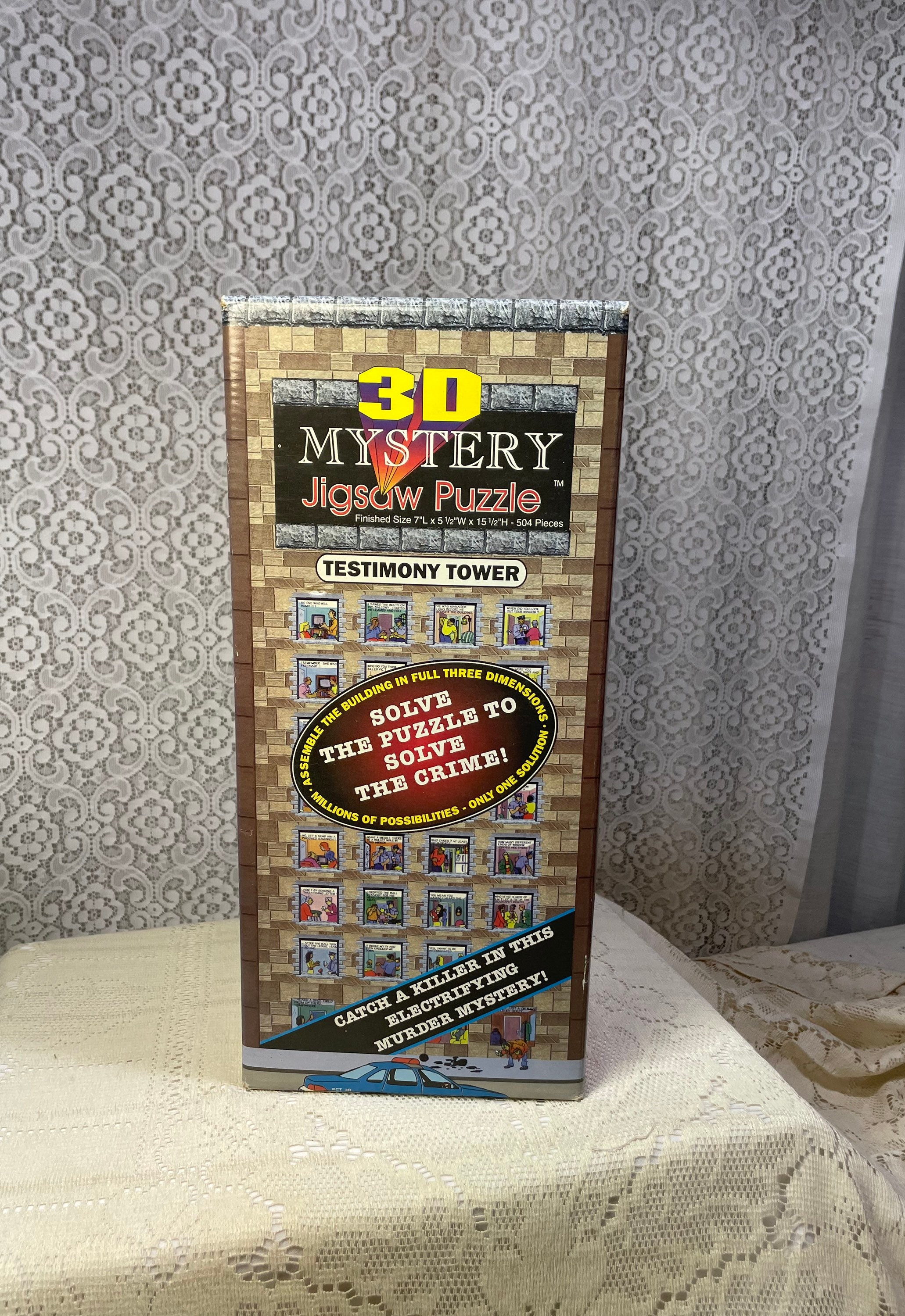 3d mystery jigsaw deals puzzle