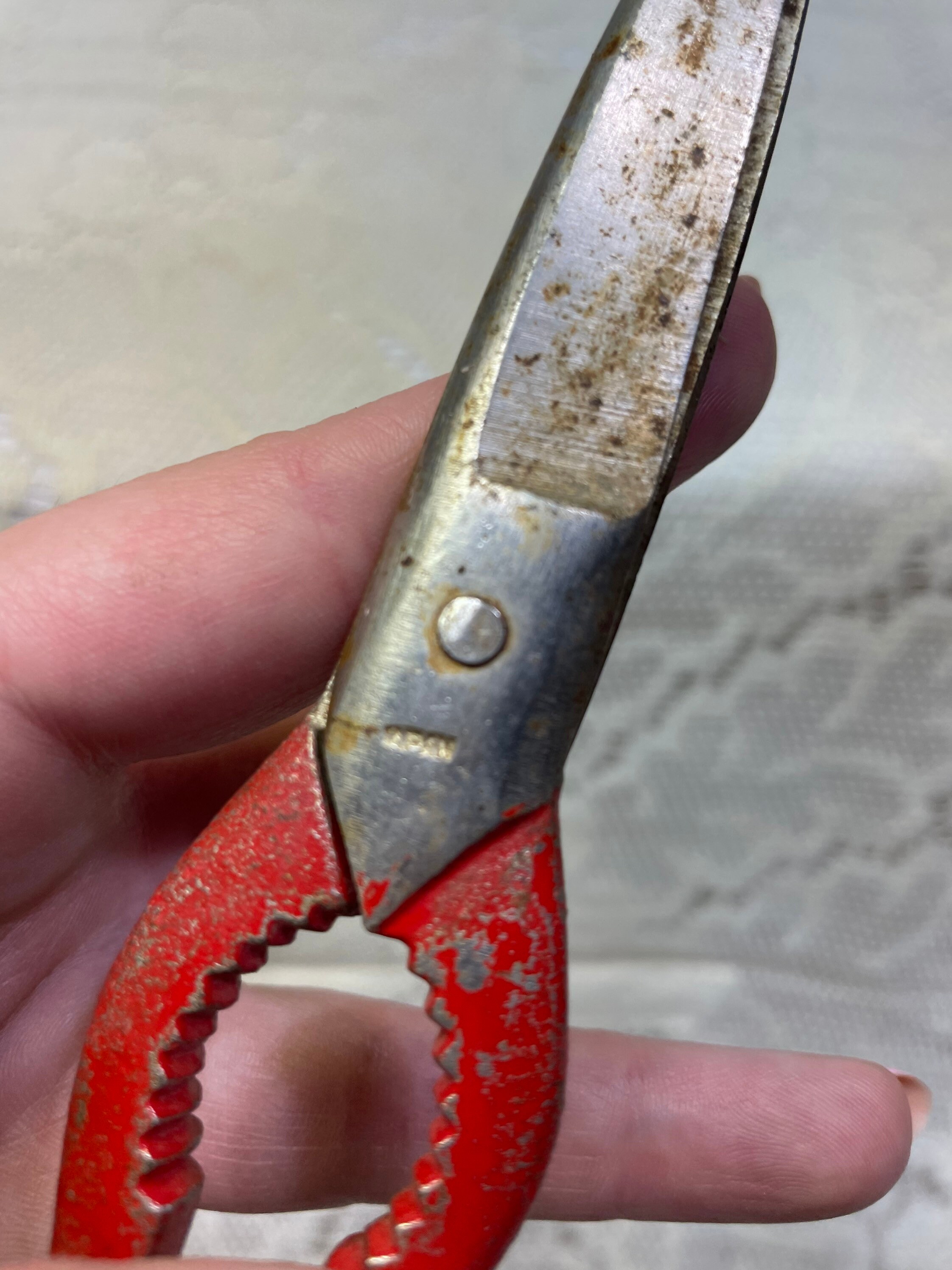Scissors Redditch Vintage Red Scissors, Vintage Scissors, Scissors, Multi Use Scissors ...