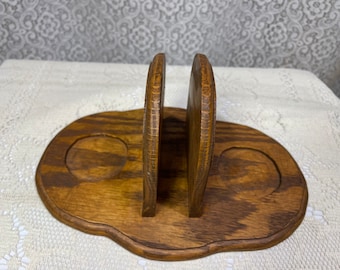 Vintage Wood Napkin Holder, Vintage Wood Napkin Holder, Vintage Napkin Holder, Vintage Wood Kitchen Decor.
