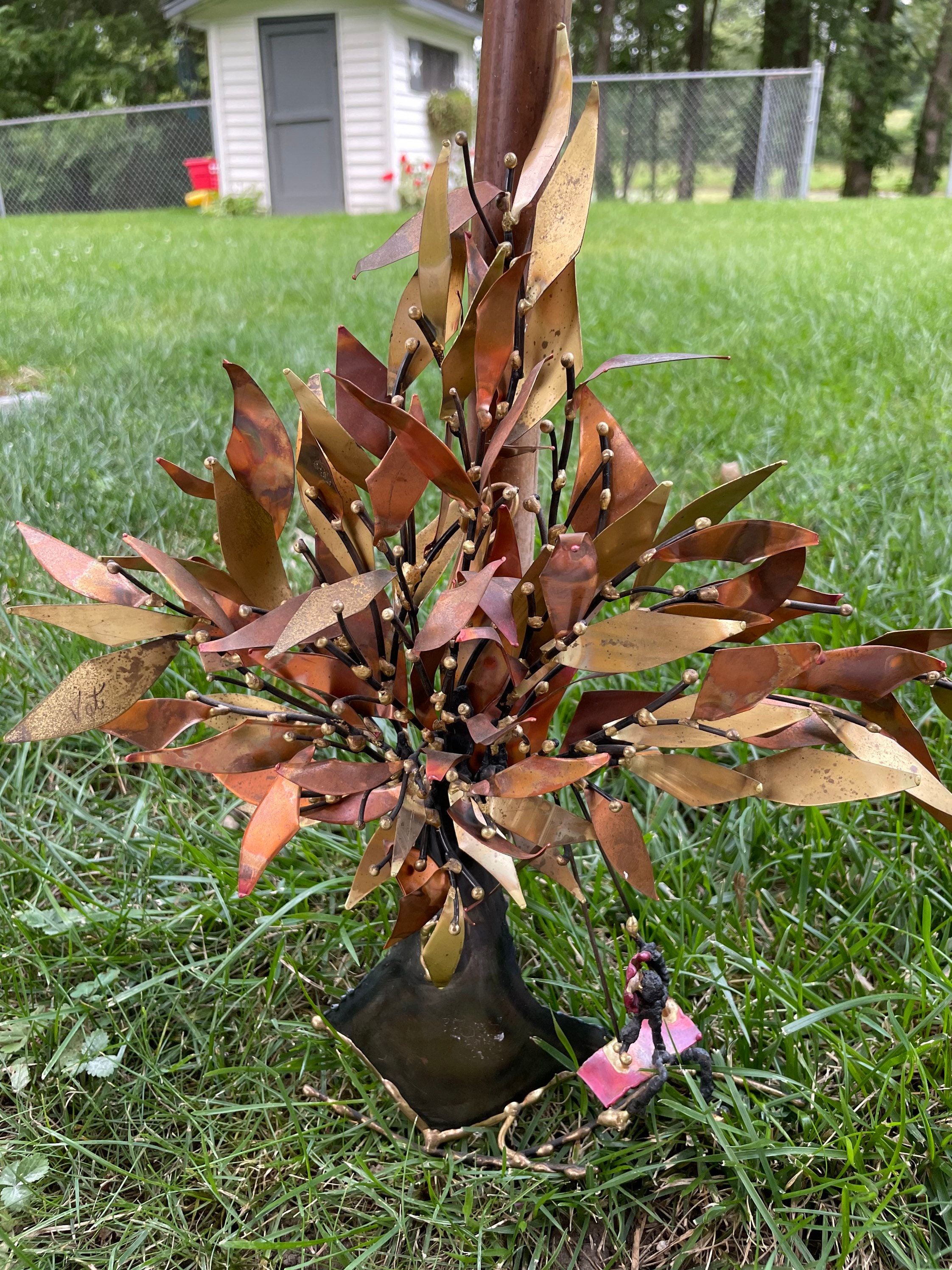 Vintage Copper Tree Wall Decor Vintage Copper Tree Vintage Etsy