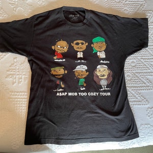 Asap mob too cozy tour hoodie hot sale
