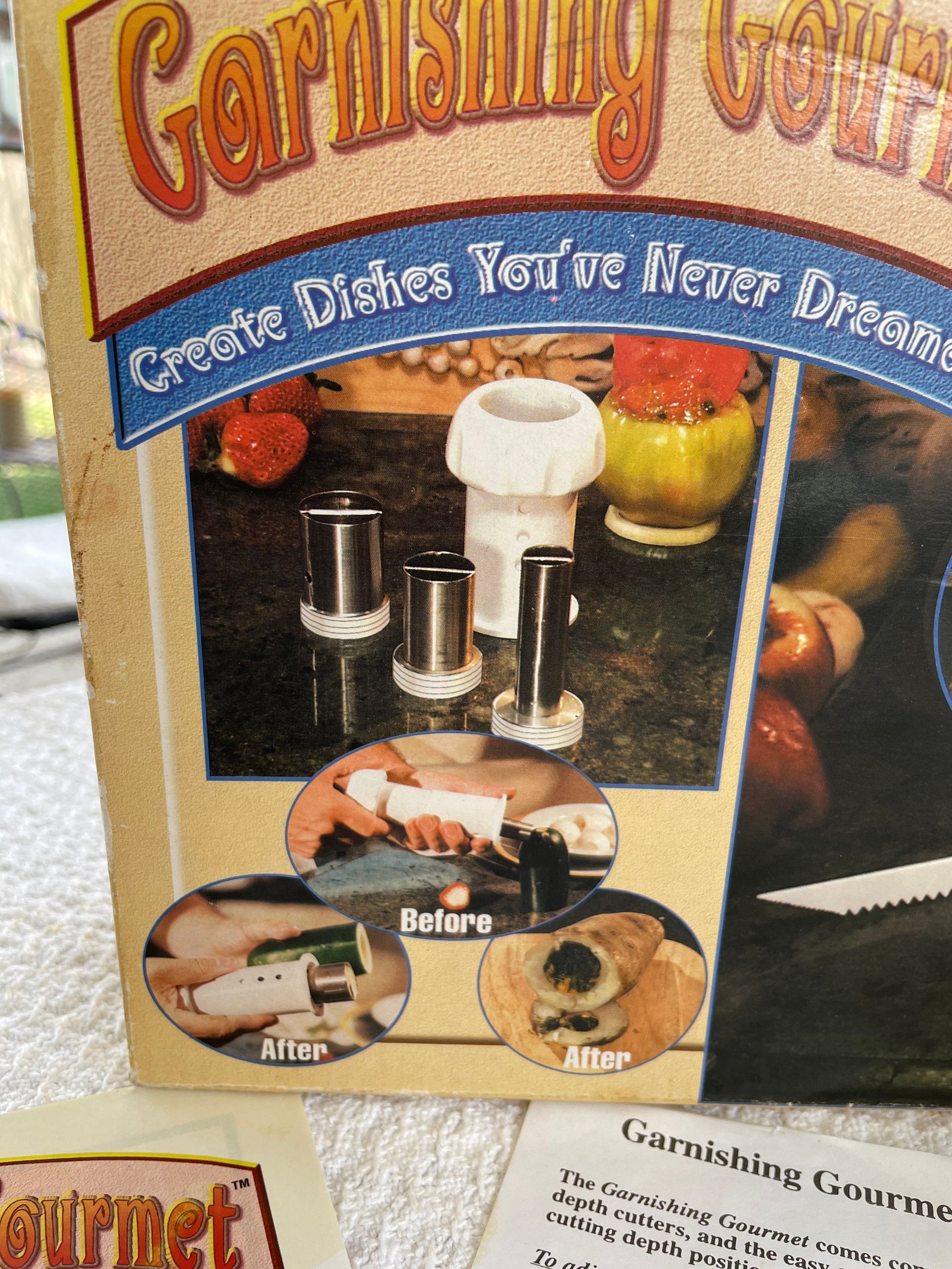 Vintage Garnishing Gourmet Tool Set Vintage Garnishing Etsy