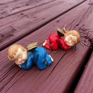 Vintage Baby Angel Christmas Ornaments, Angels, Christmas Tree, Xmas Decor, Angel Ornaments, Angel Ornaments, Vintage Ornaments, Baby Angels