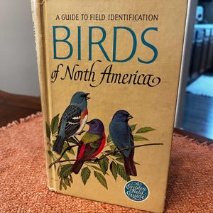Vintage North American Birds Book, American Birds, Vintage Bird Books, Bird Books, Bird Guide, Educational Bird Book, North American Birds.