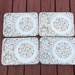 Vintage Floral tv Tray Tables, Floral tv Trays, Kids Food Trays, TV Tray, Vintage TV Trays, Floral TV Trays, Floral End Tables, Floral.