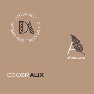 Custom logo kit - Logo design - Communication design - Graphics - Etsy logo - Logo creation - Visual identity