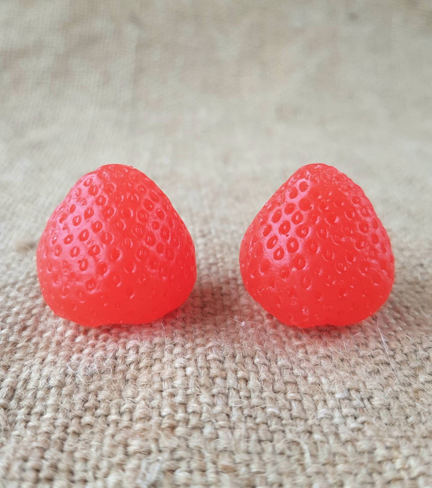 2 Pc Strawberry Mold 3d Silicone Molds Resin Mold Silicone Etsy