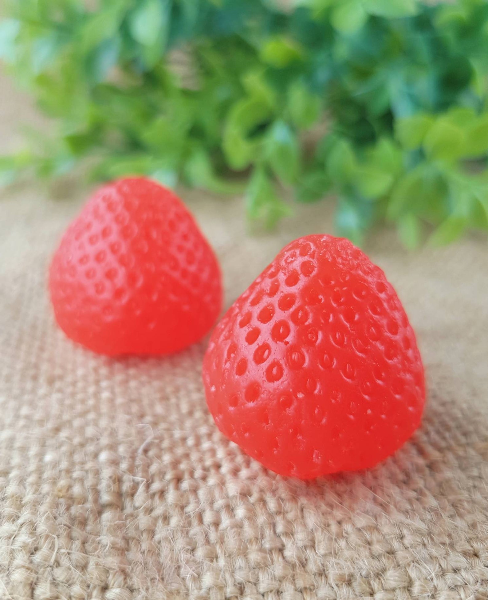 2 Pc Strawberry Mold 3d Silicone Molds Resin Mold Silicone Etsy