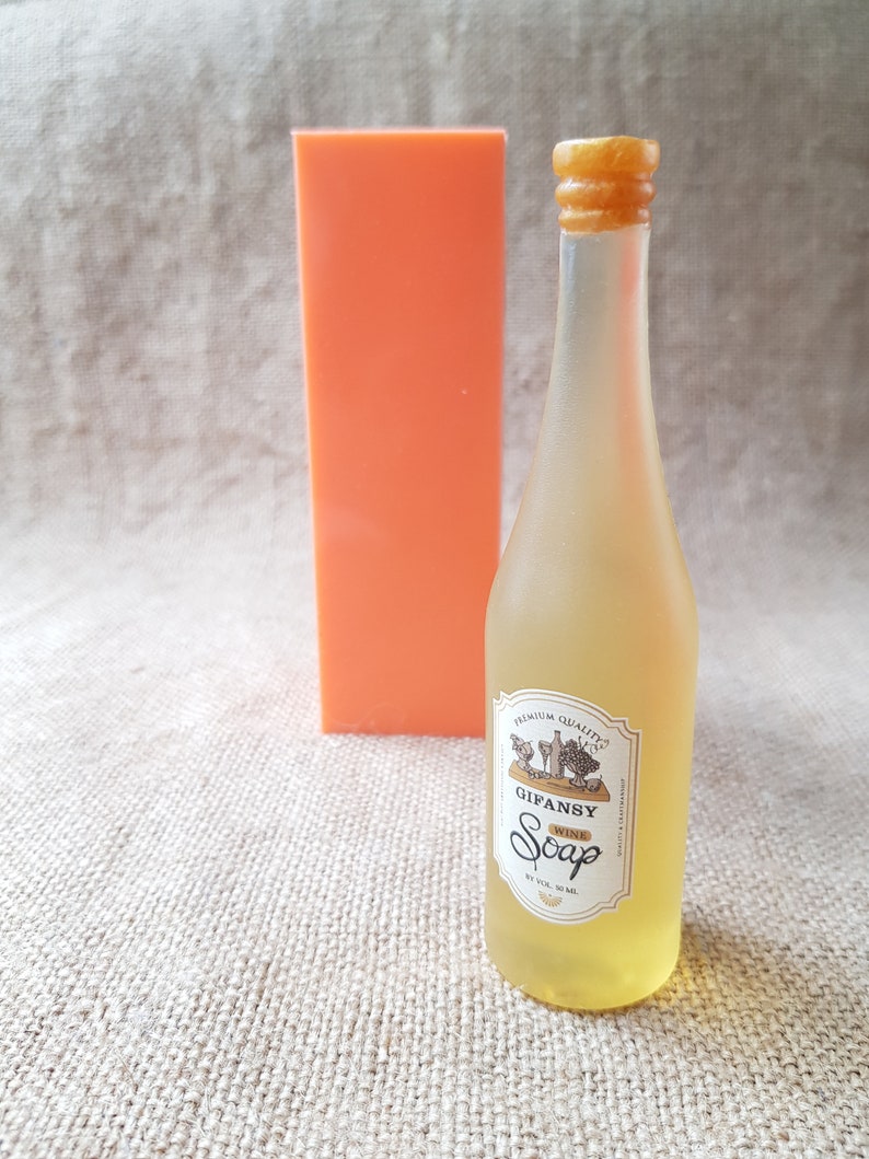 Miniature Wine bottle 3D silicone molds Champagne bottle Etsy