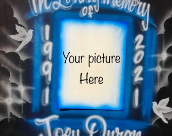 AIRBRUSH MEMORIAL SHIRT