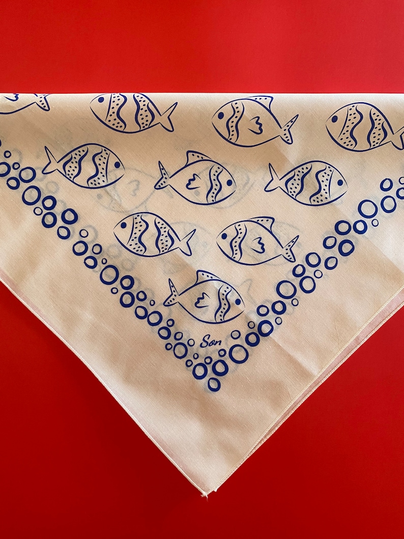 Blue Fish Bandana image 4