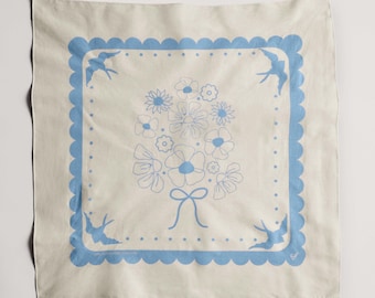 Willow Avalon Collaboration Wildflower Bandana | The Festival Shop