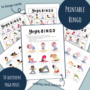 Printable Chair Yoga Card 