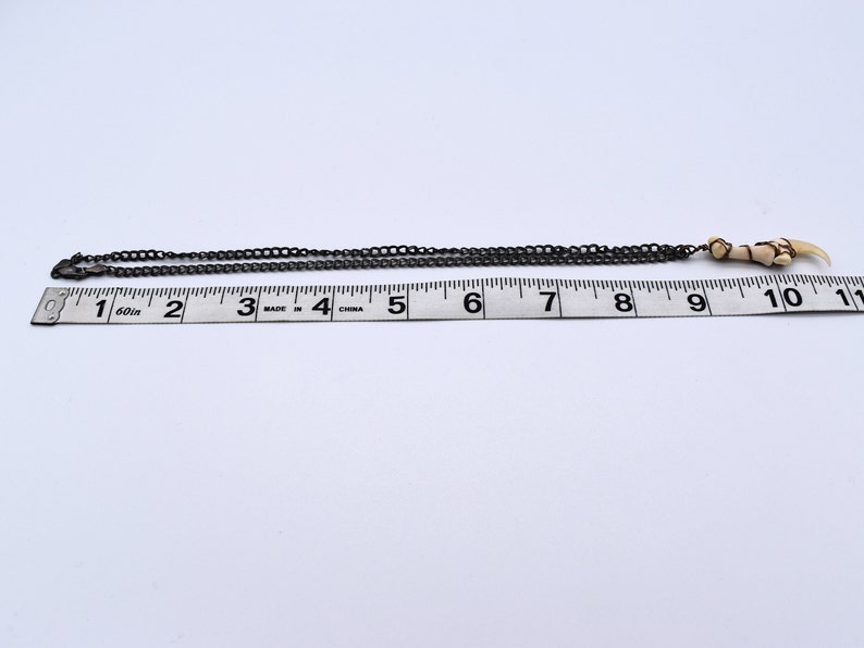 Alaska Lynx Cat Knuckle Bones Wire Wrap Antiqued Finish Sterling Silver Pendant Necklace