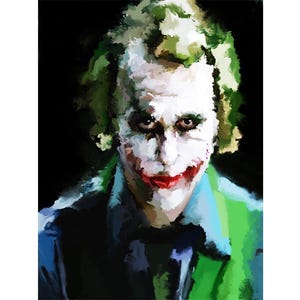 Joker (The Dark Night) Art Print