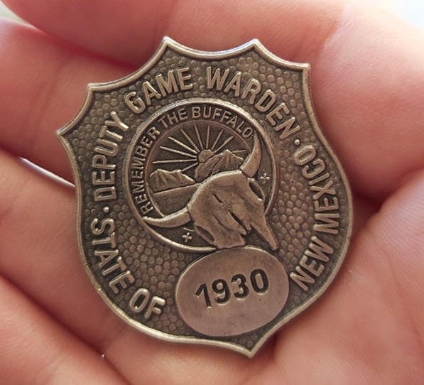Game Warden Badge New Mexico Etsy Australia