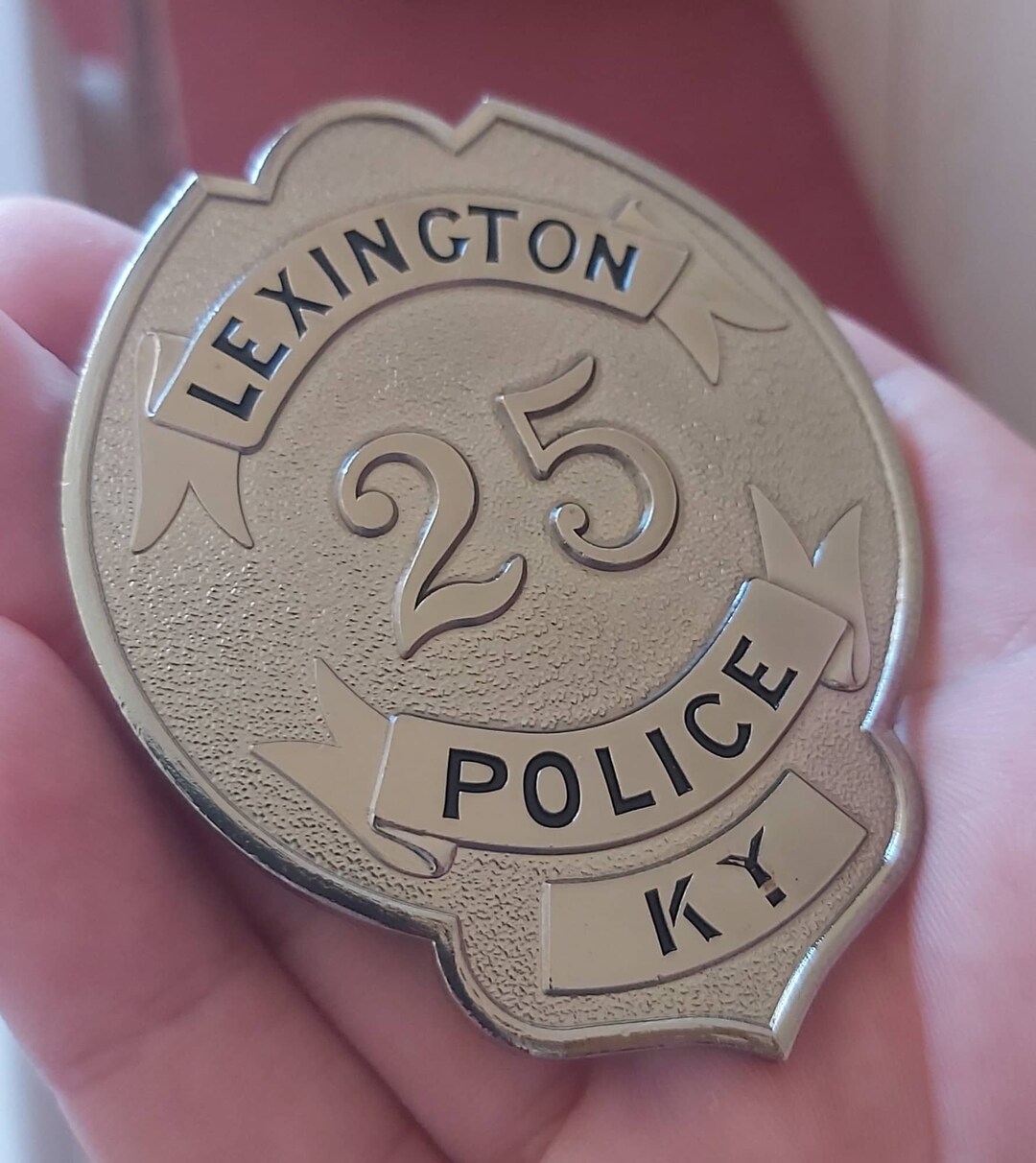 Police Badge Lexington Police Badge Etsy