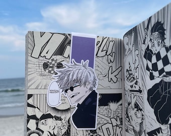 anime bookmark etsy