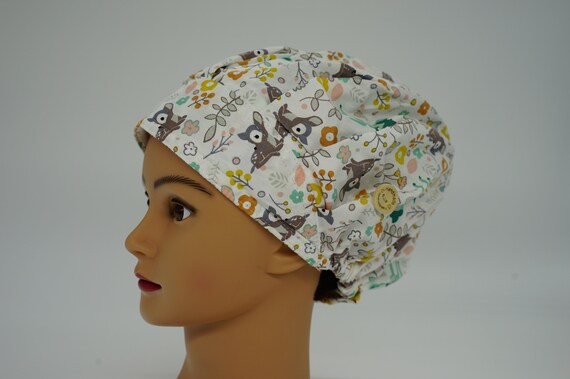 Scrub Hats Nurse Hat Surgical Cap 