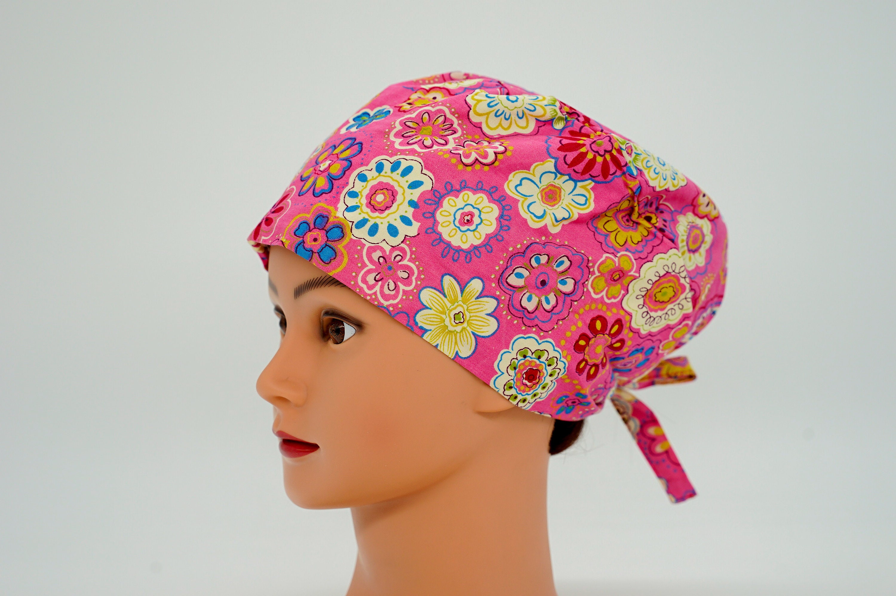 Scrub Hats Nurse Hat Surgical Cap 