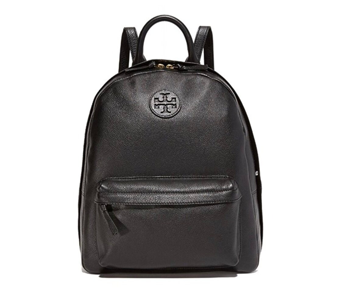 Tory Burch Pebbled Leather Backpack 