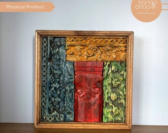 Carved Wood Wall Art India Etsy