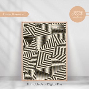 Lines Abstract Art, Geometric Shape Print, Minimalist Art, Printable Wall Art, Architecture, Geometric Poster, Home Decor, Art Deco Pattern