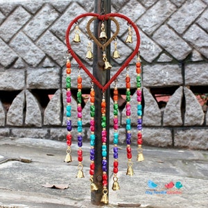 Heart Wind Chimes for Home, Garden, Patio, Deck, Yard Indoor Outdoor Decoration, Wrought Iron Wind Chime Suncatchers