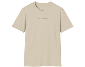 conscious creator - 100% cotton unisex softstyle tee