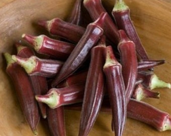 Red Okra Seeds