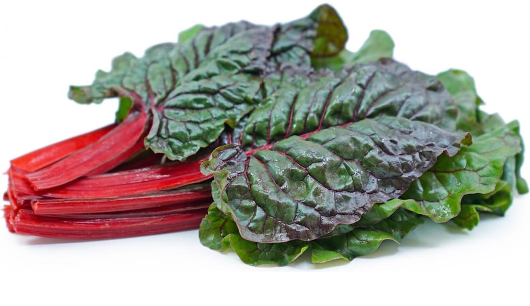 Ruby Red Swiss Chard Seeds 200 Seeds Etsy