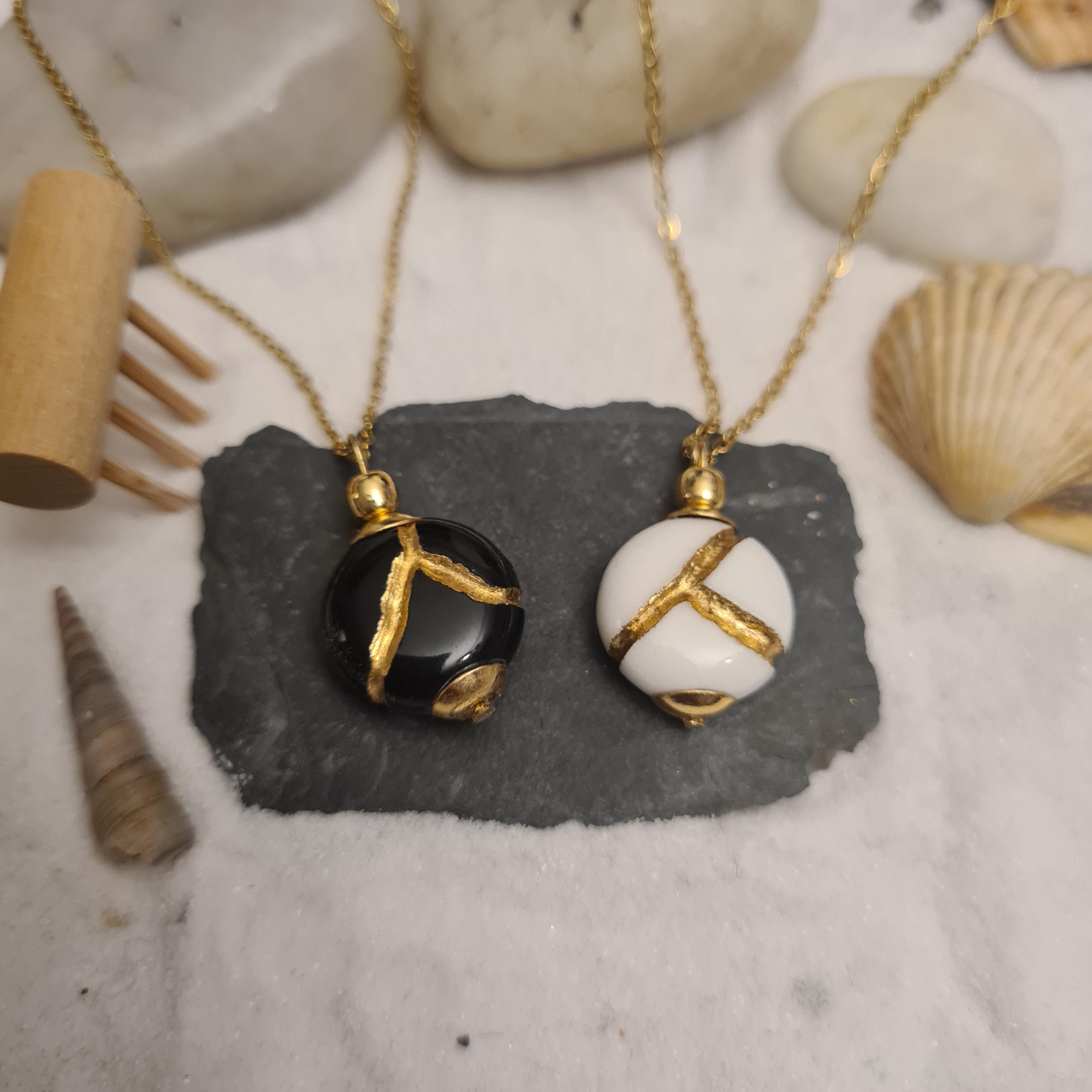 Perles en or 24 carats France