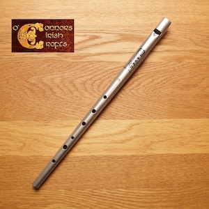 Clarke Original Tin Penny Whistle In Key of D Silver