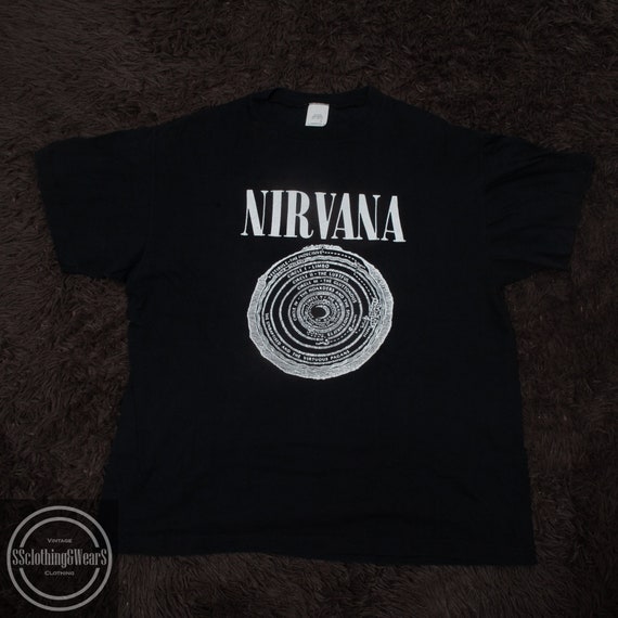 Nirvana Vintage Vestibule Circle T-shirts