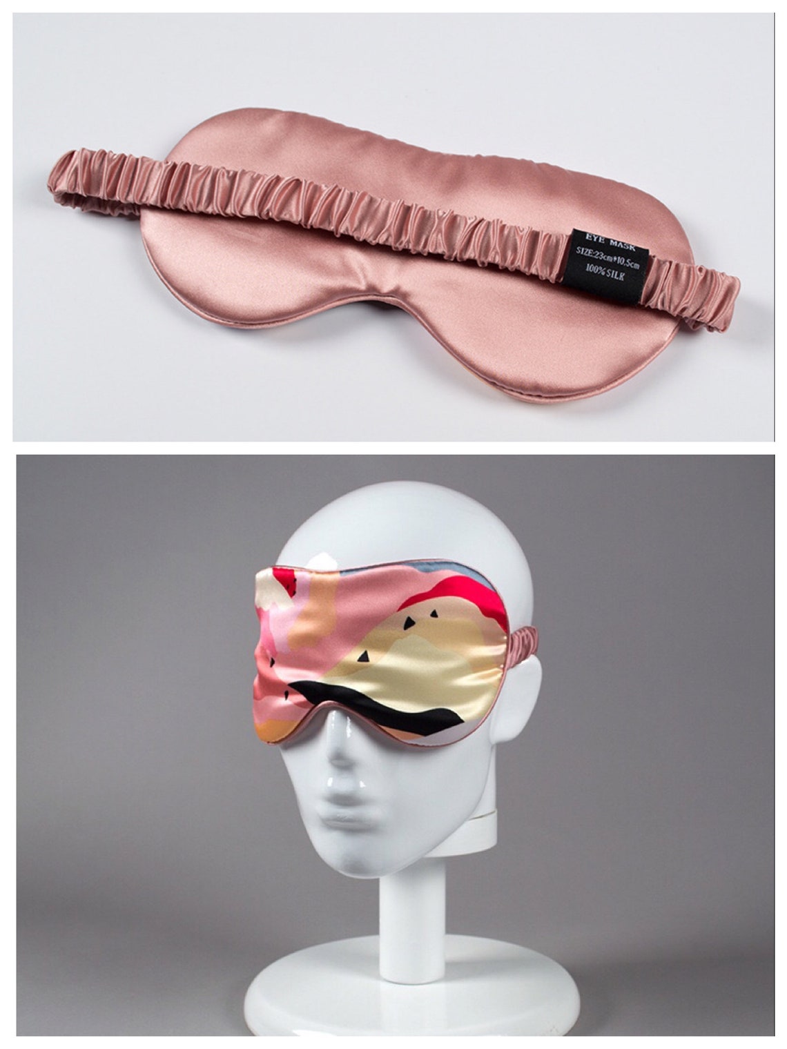 Silk Eye Masks Eye Masks Nitgty Wear Sleepy Wear Sleep Etsy