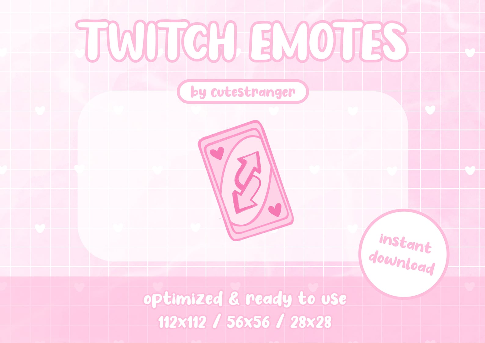 Розовая карта uno