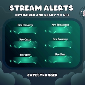 The Legend of Zelda Tears of the Kingdom Twitch Alerts Pack