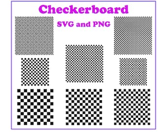 Modello a scacchiera SVG e PNG