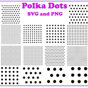 Polka Dot SVG and PNG