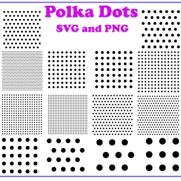 Polka Dot SVG and PNG