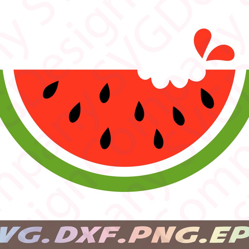 Watermelon Slice Sign Svg - Etsy