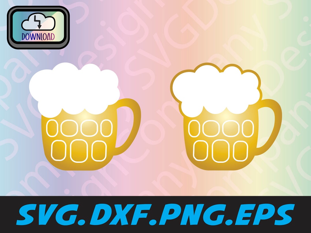 Beer Mug Svg for Fathers Day Gift, Beer Glass Svg for Beer Lover, Beer Svg for Making Stickers