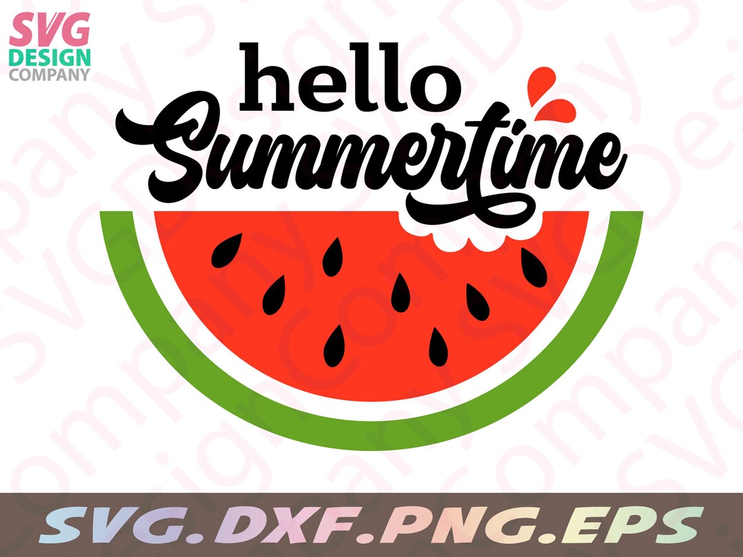 Hello Summertime Svg, Hello Summer Svg File for Cricut, Welcome Sign Svg for Door Hanger, Svg ...
