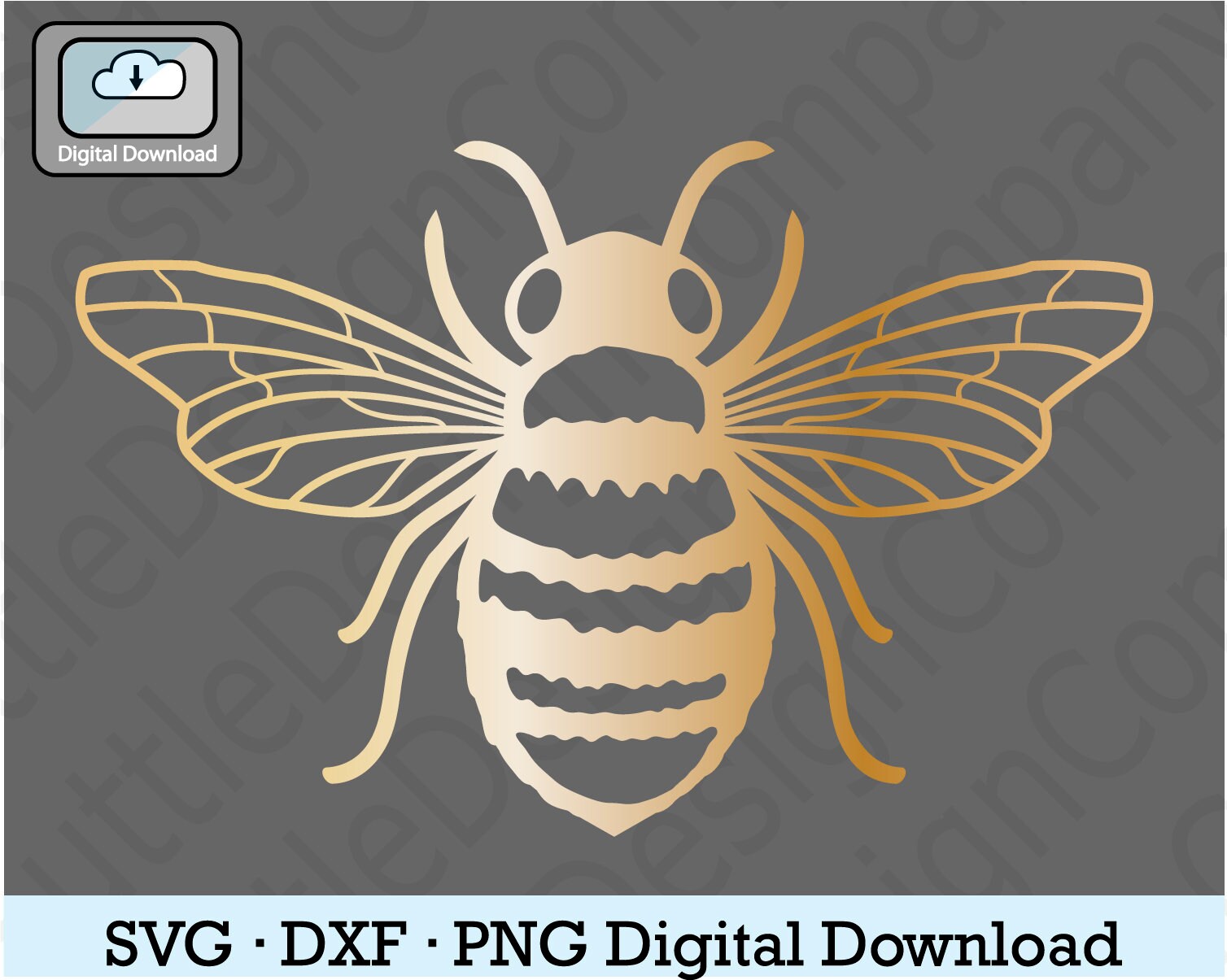 Bee svg honey bee dxf bee vector art bee png bee eps bee Etsy