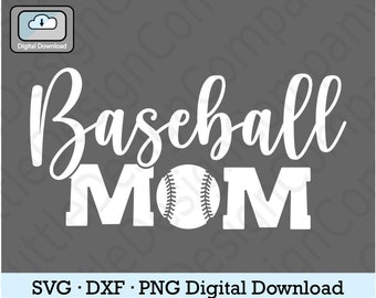 baseball mom svg na naklejkę na samochód, baseball mom naklejka na samochód svg, baseball svg do tworzenia naklejek na koszulkę lub samochód, baseball cricut plik do cięcia, cyfrowy