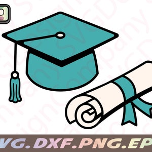 Graduation Cap svg and Diploma svg, Graduation png bundle for sublimation, Graduation clipart, Graduation cap and diploma svg for Cricut